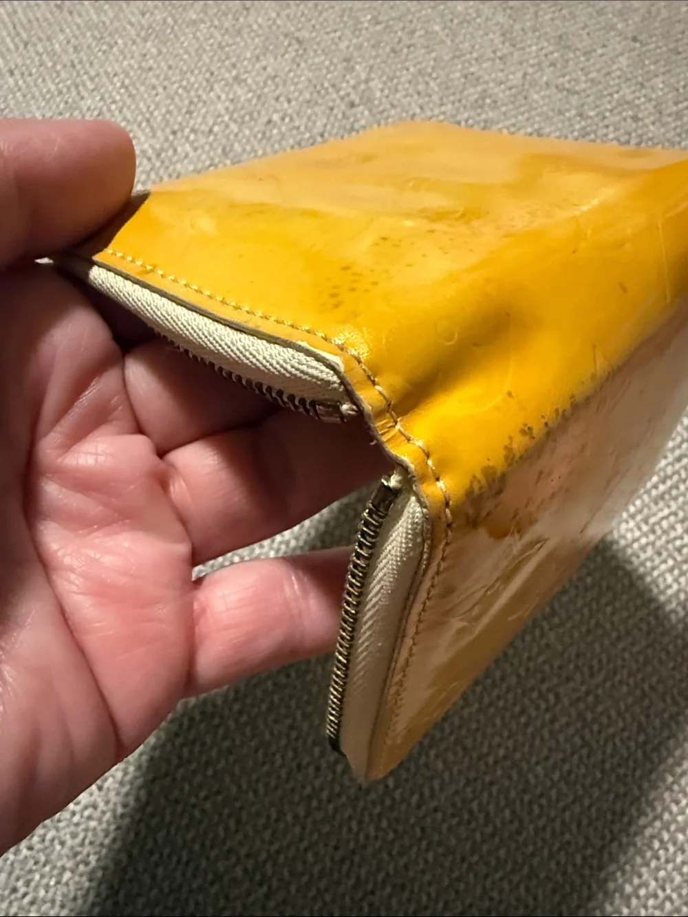Louis Vuitton Vernis authentic zippy compact wallet BJ0959